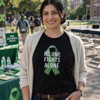 Load image into Gallery viewer, No One Fights Alone Tee — MCMS Statement Shirt